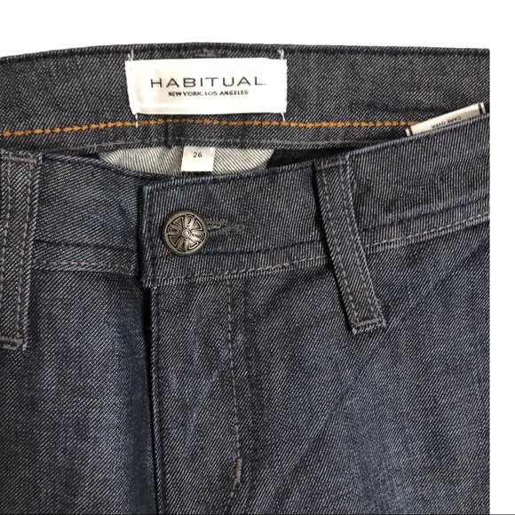 Habitual full leg jeans flare leg wide leg size 26 new - Picture 9 of 16